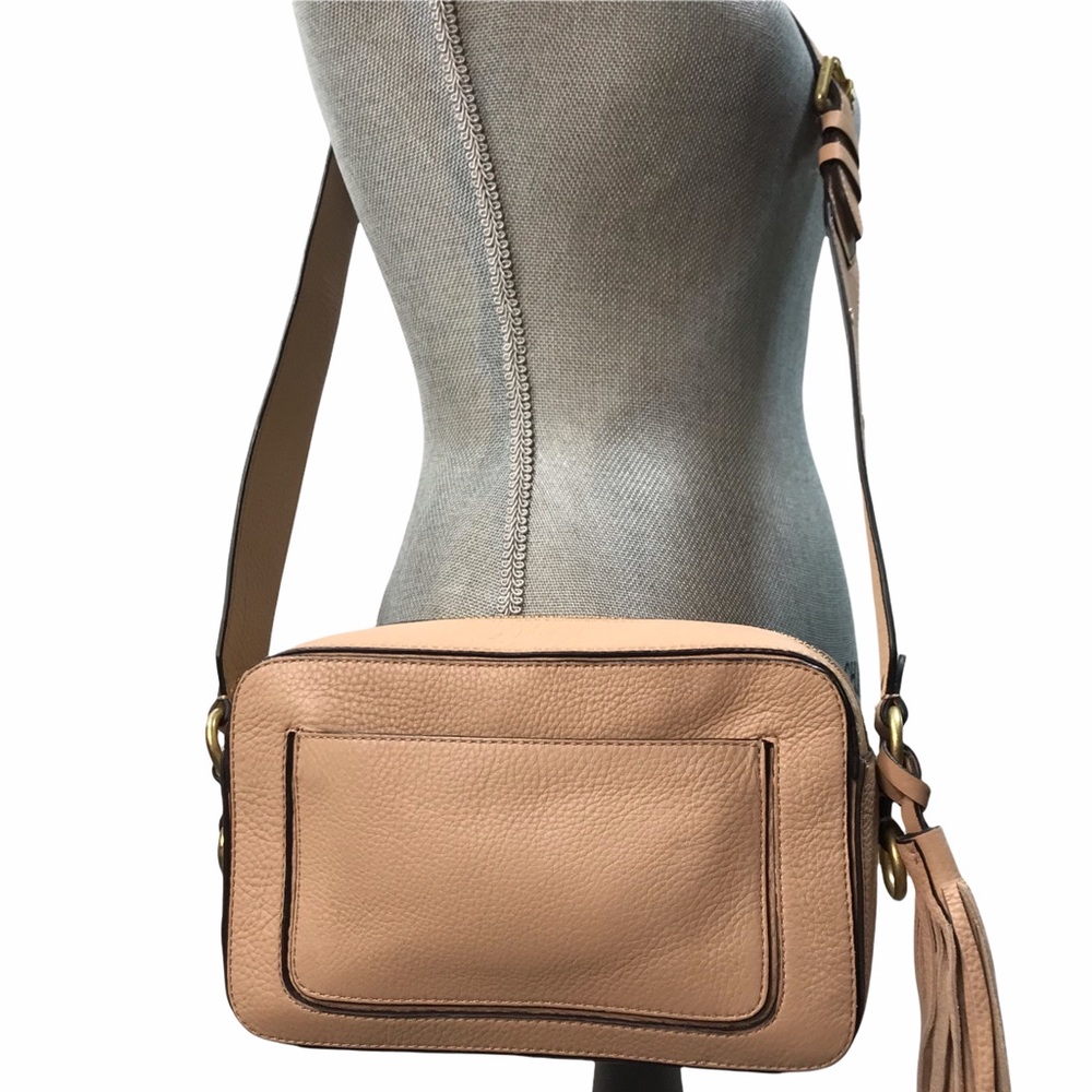 Cole Haan Cassidy Camera Bag Nude w Dustbag EUC